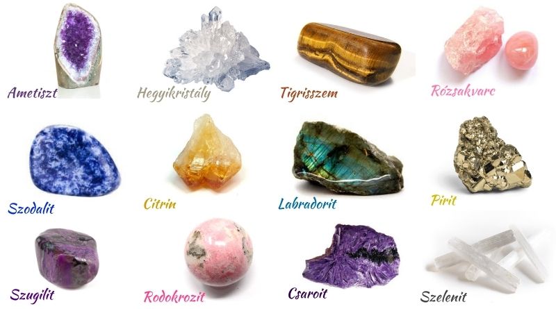 A 12 mesterkristály